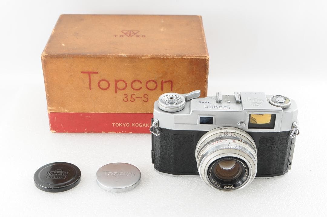 ★希少元箱付・美品★ Topcon 35-S ★ 二重像合致! 完動品!