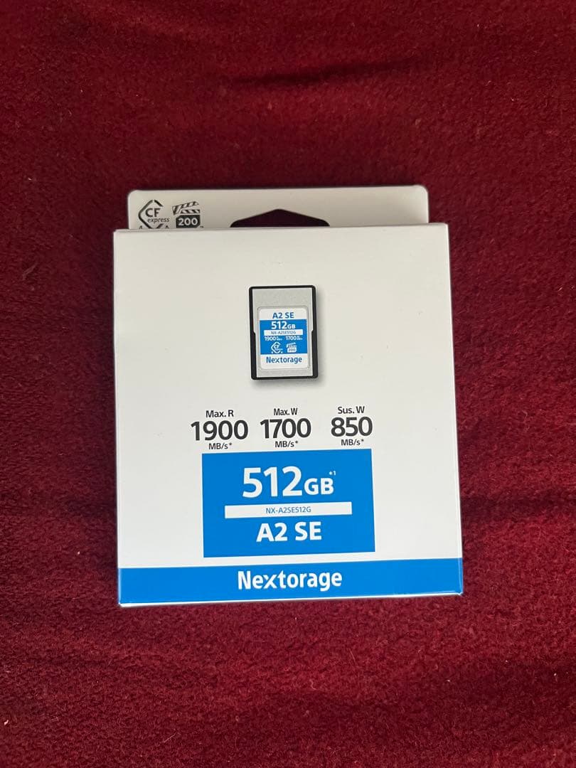 Nextorage 512GB A2 SE メモリーカード