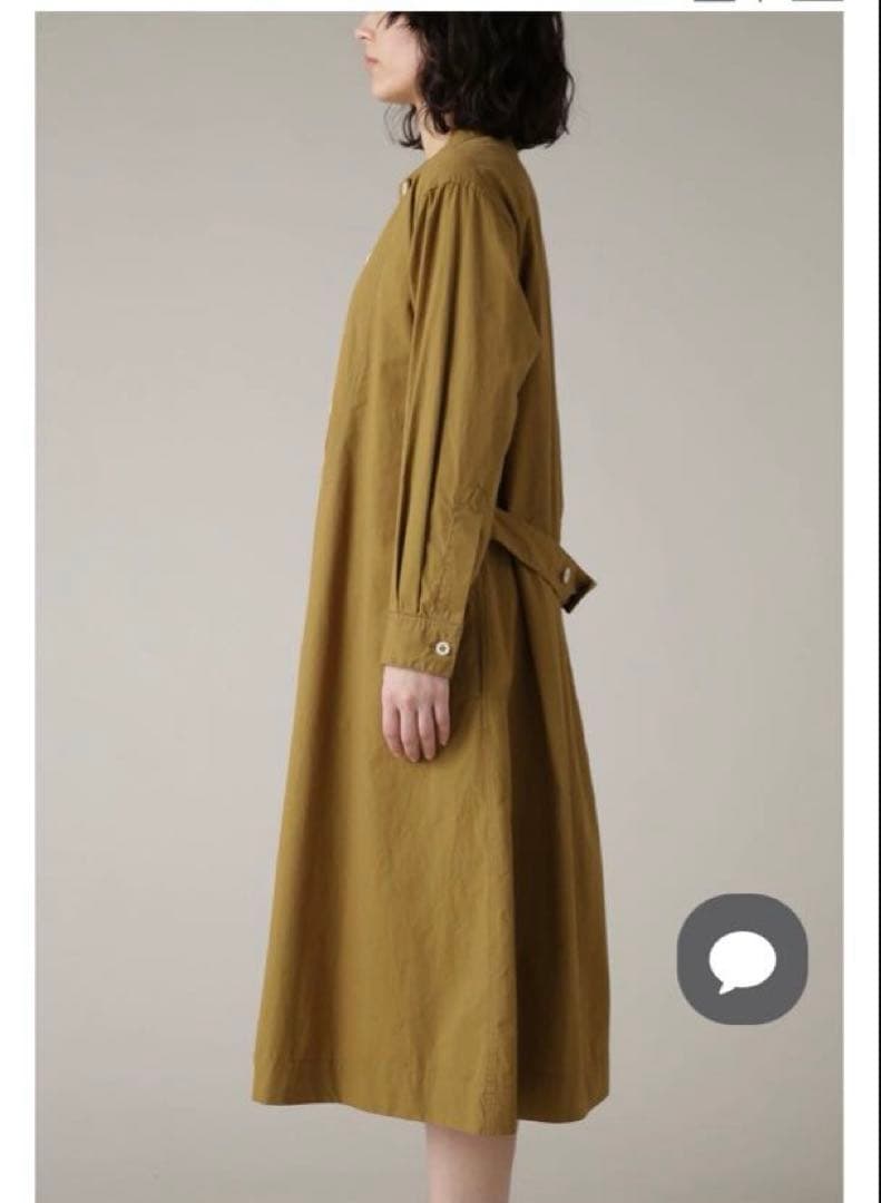 MHL シャツワンピース　チャコール　1