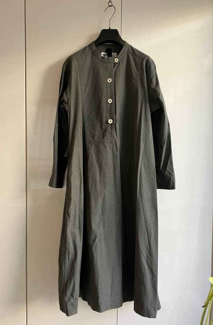 MHL シャツワンピース　チャコール　1