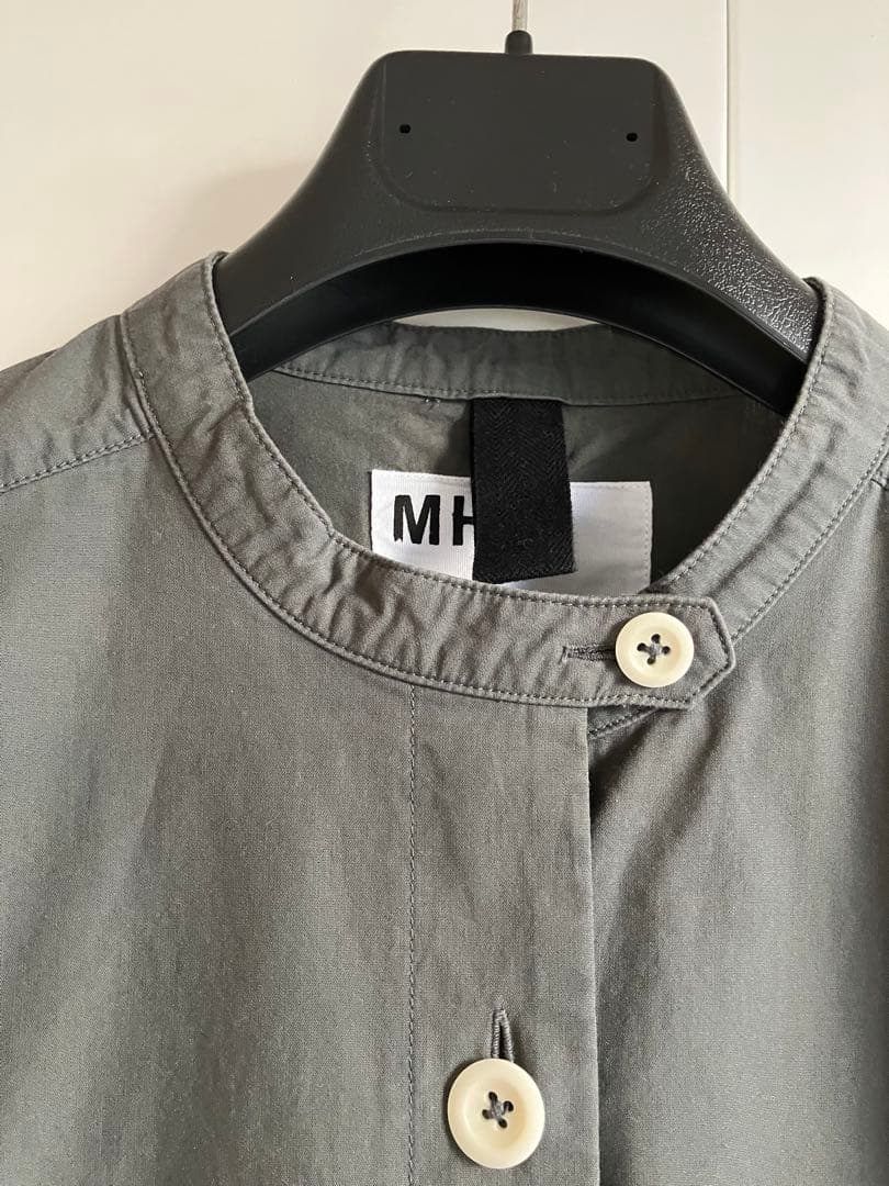 MHL シャツワンピース　チャコール　1