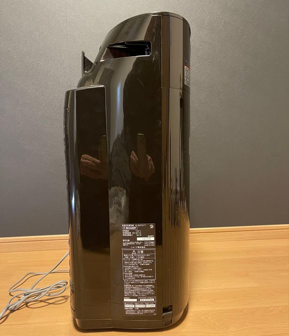 SHARPプラズマクラスター25000 加湿空気清浄機 ブラウン KI-BX70