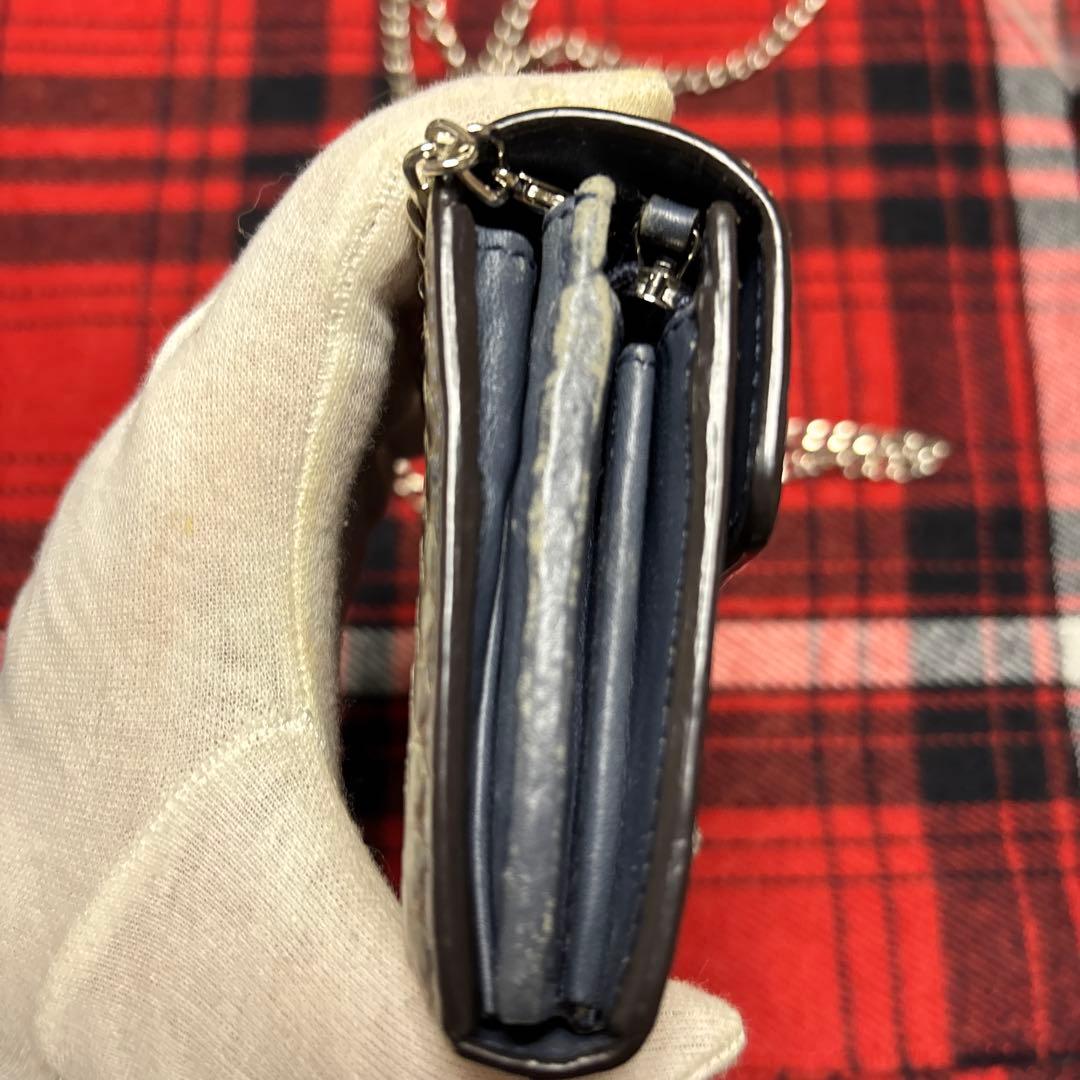 ■ 龍庵弧月 GUCCI グッチ パイソン チェーンウォレット ■