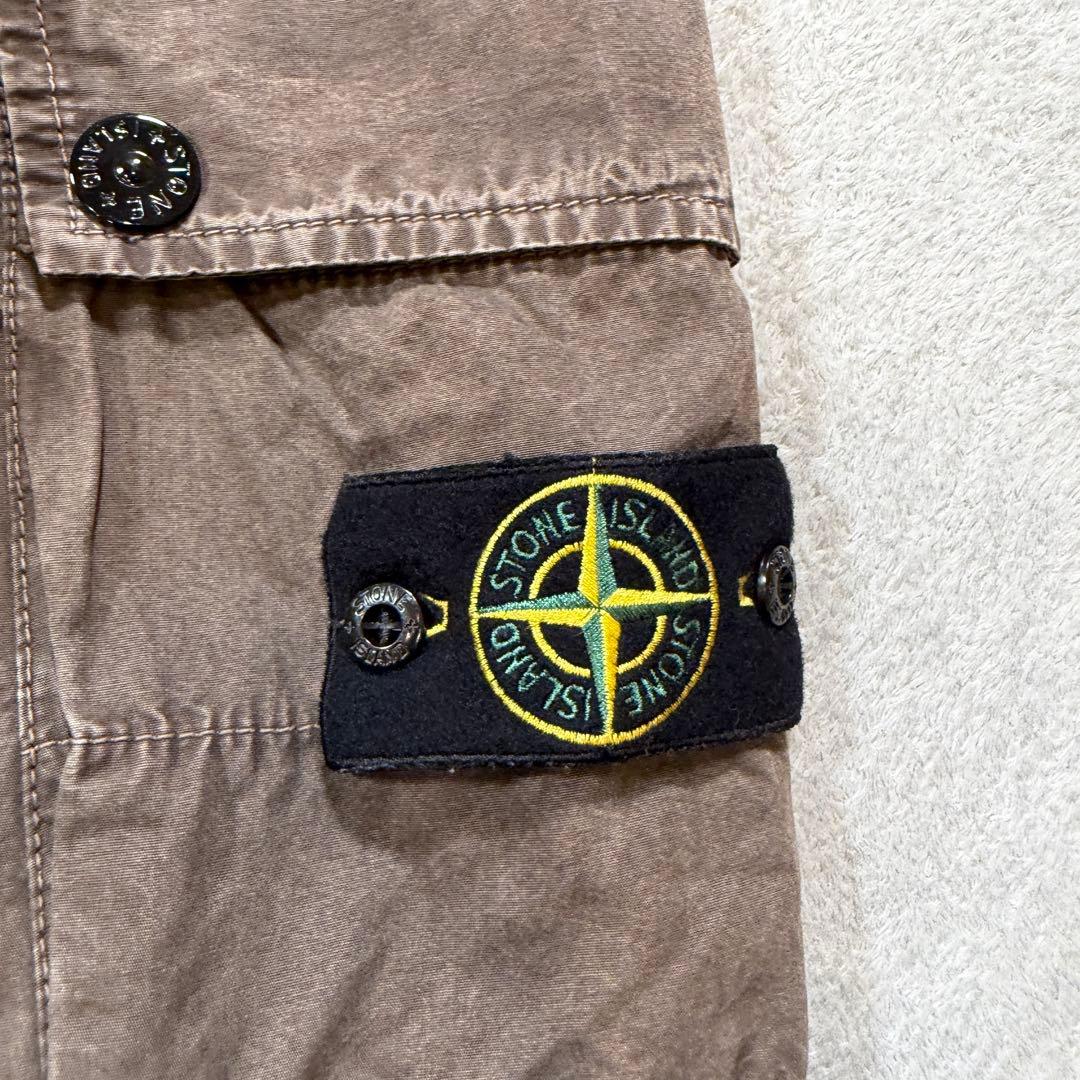ストーンアイランド　カーゴパンツ　ブラウン　29サイズ　K1S153100303