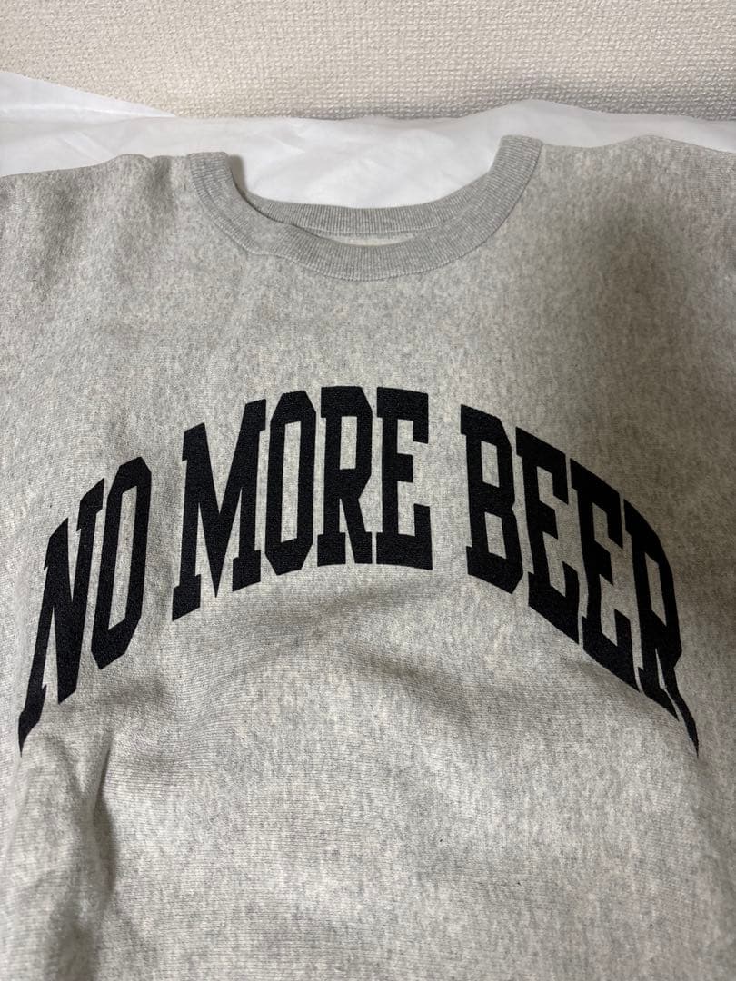 トップス TACOMA FUJI RECORDS NO MORE BEER sweat L
