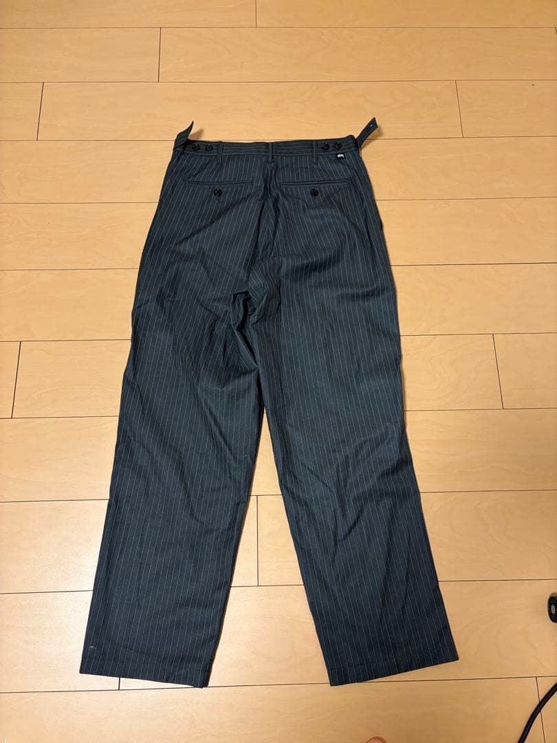 パンツ Stussy STRIPED VOLUME PLEATED TROUSERS28