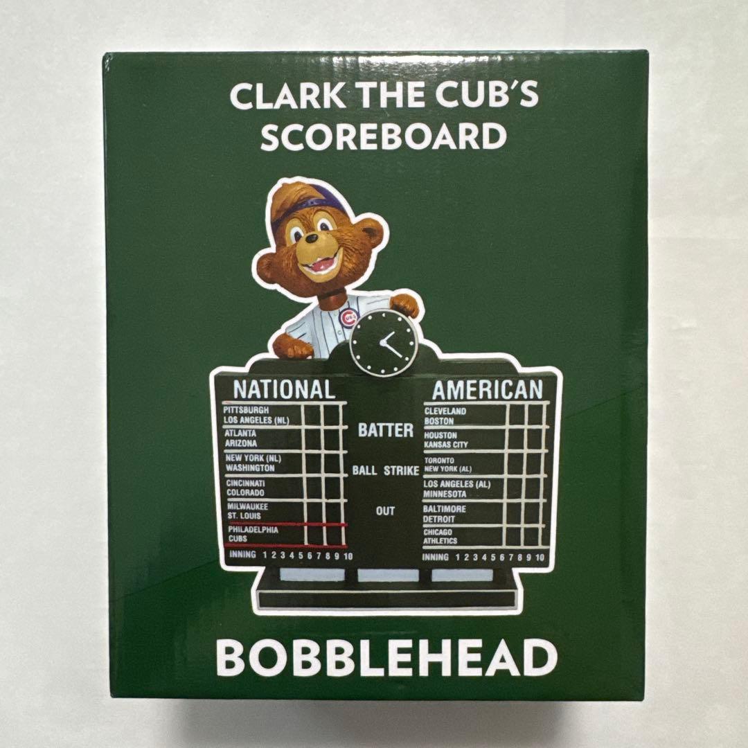 カブス　ボブルヘッド　スコアボード