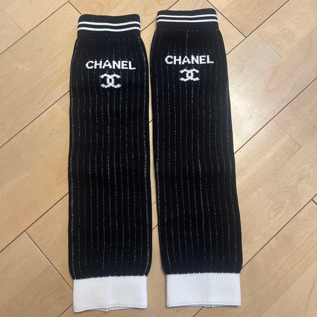 新品未使用　シャネル　レッグウォーマー