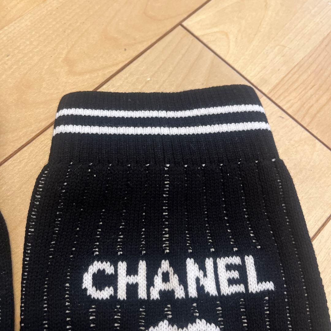 新品未使用　シャネル　レッグウォーマー