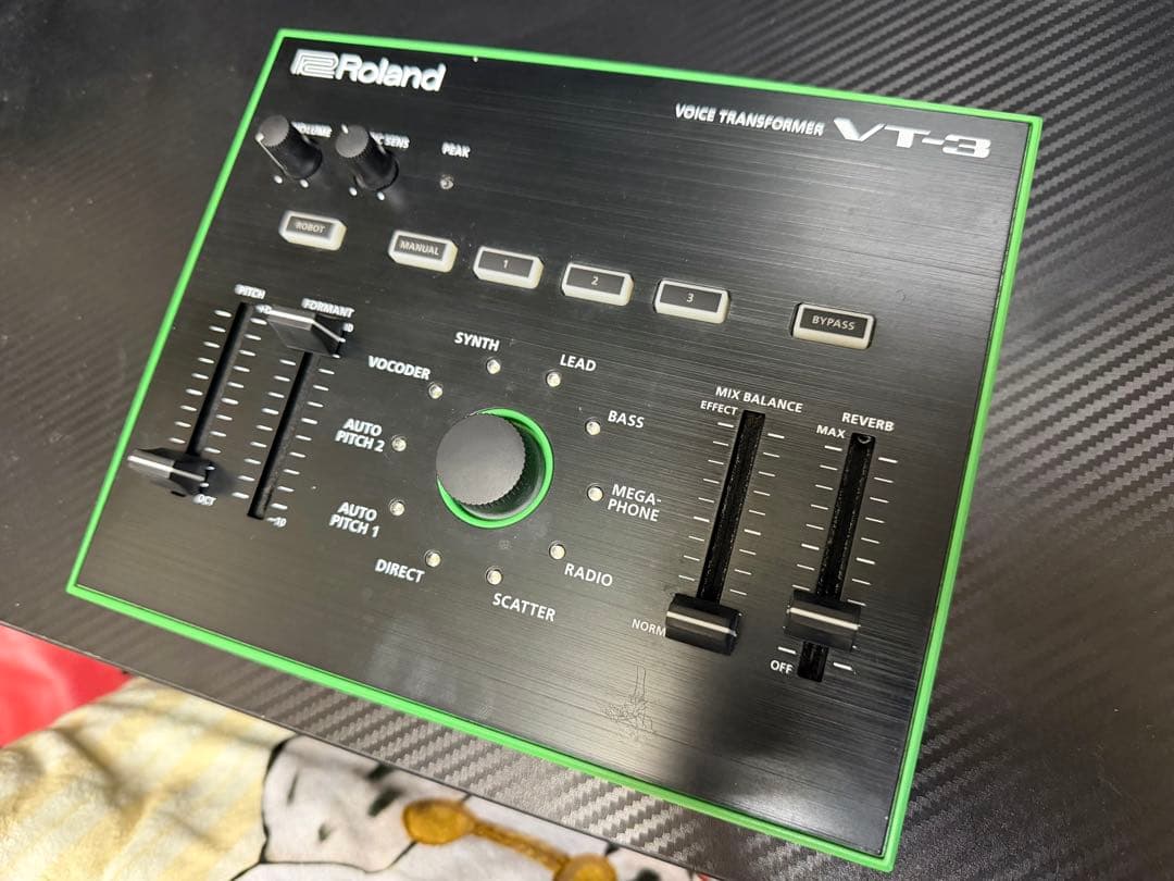 Roland VT-3 音声変換器　ボコーダー
