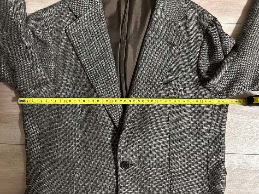 ORAZIO LUCIANO テーラードジャケット　ブラウン　44