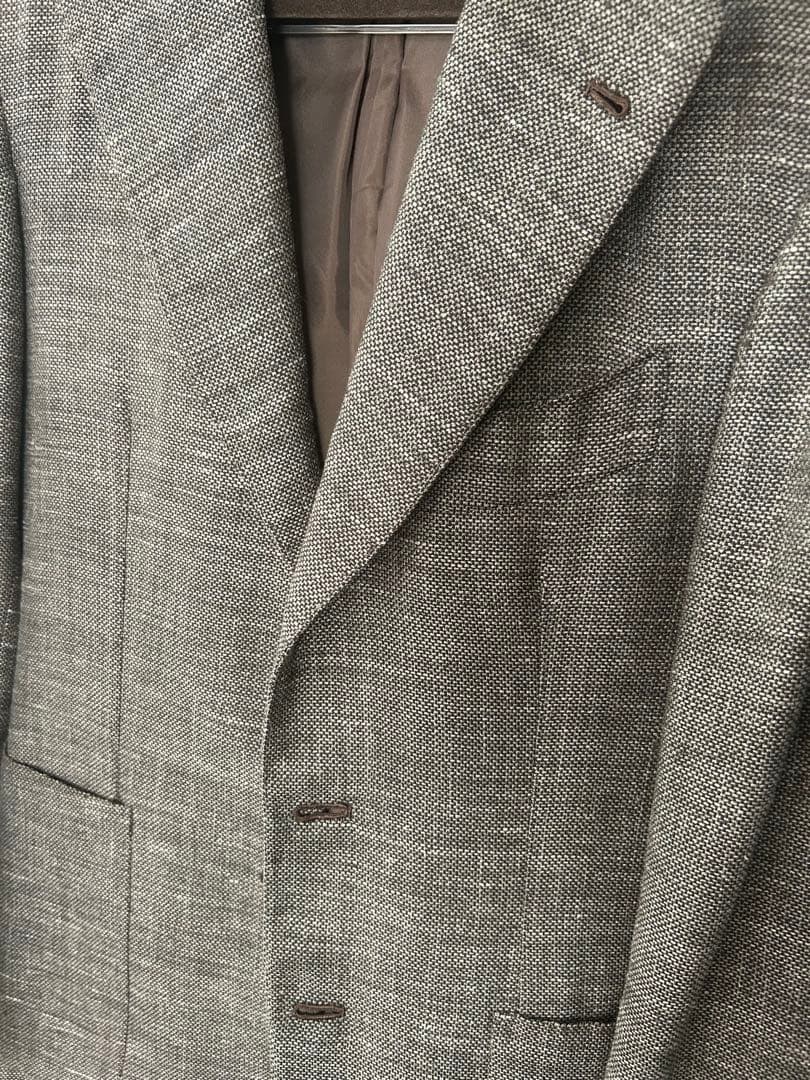 ORAZIO LUCIANO テーラードジャケット　ブラウン　44
