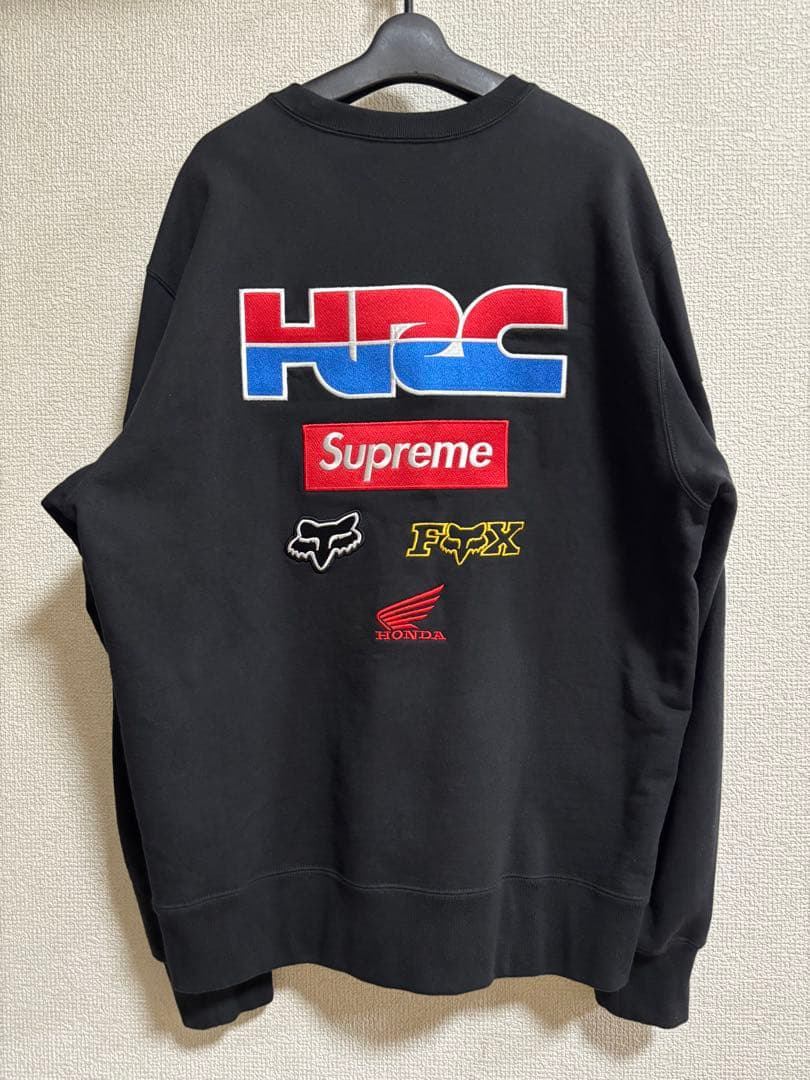Supreme®/Honda®/Fox® Racing Crewneck