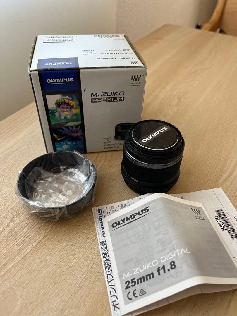 レンズ(単焦点) OLYMPUS M.ZUIKO DEGITAL 25mm f1.8