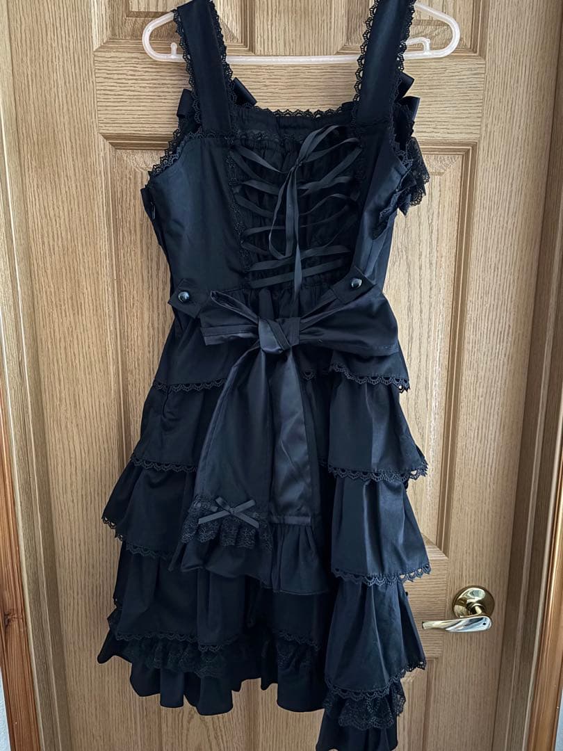 AND ROMEO アンドロミオ 黒 ジャンパースカート 新品未使用