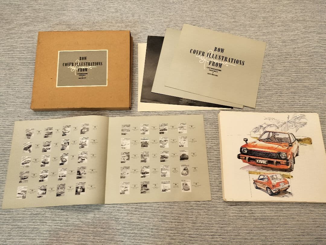BOWカバーイラストレーション1980 NO.1 〜1991 NO.151