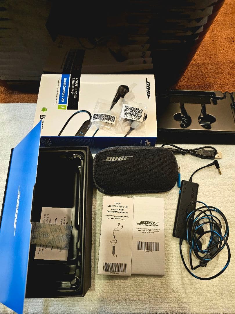 【美品】Bose QuietComfort20 有線 ノイキャン Android