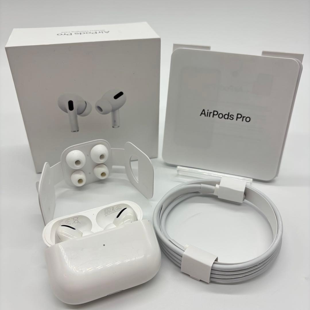 【極美品】Air Pods Pro MWP22J/A ワイヤレスイヤホン
