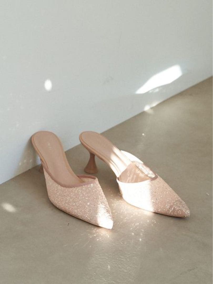 SNIDEL バリエシースルーミュール