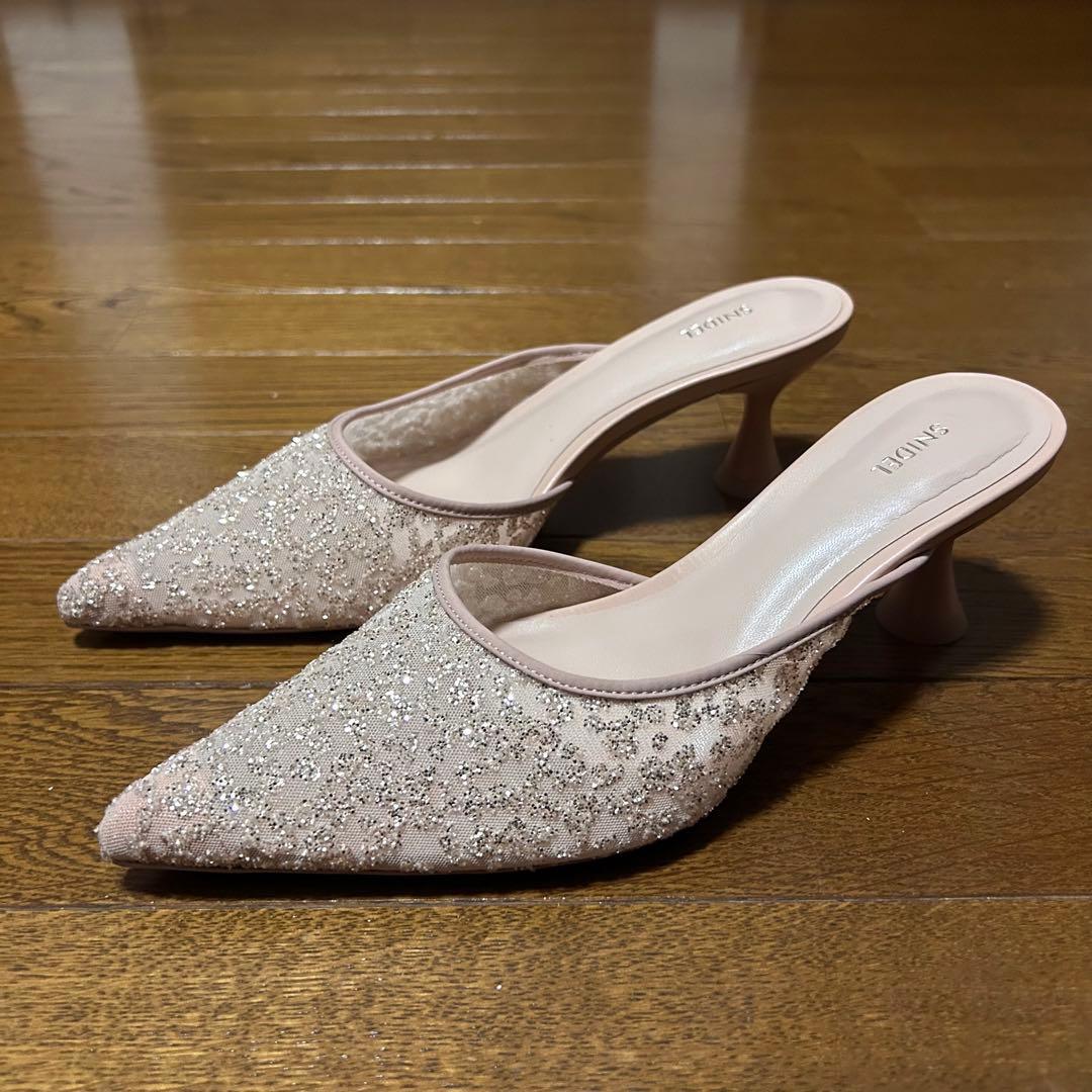 SNIDEL バリエシースルーミュール