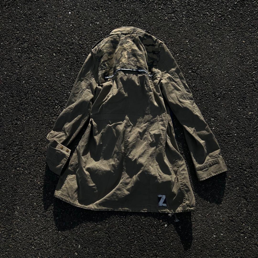 リメイクミリタリージャケット ギミック グランジ パンク archive