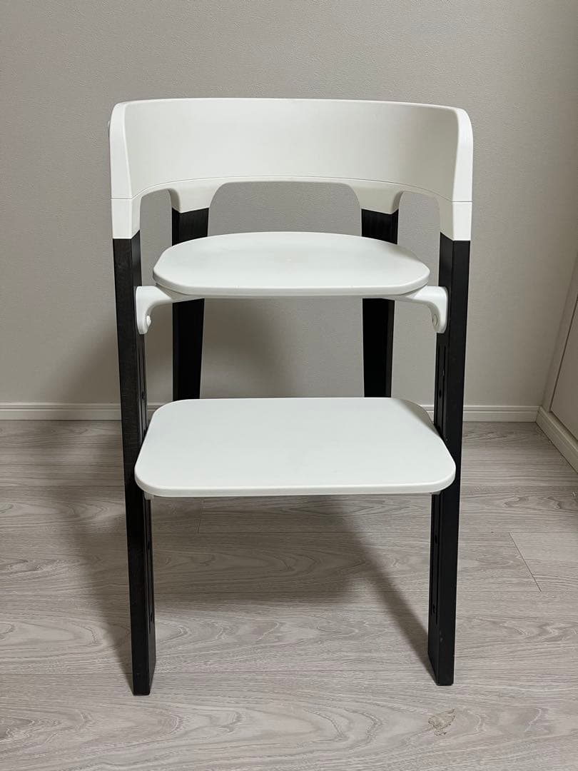 ストッケステップス　ヘイジーグレー　ベビーセット付き