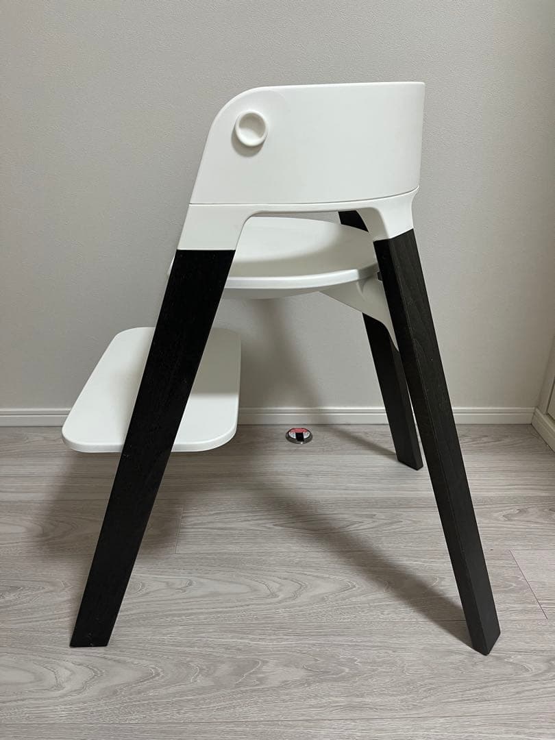 ストッケステップス　ヘイジーグレー　ベビーセット付き