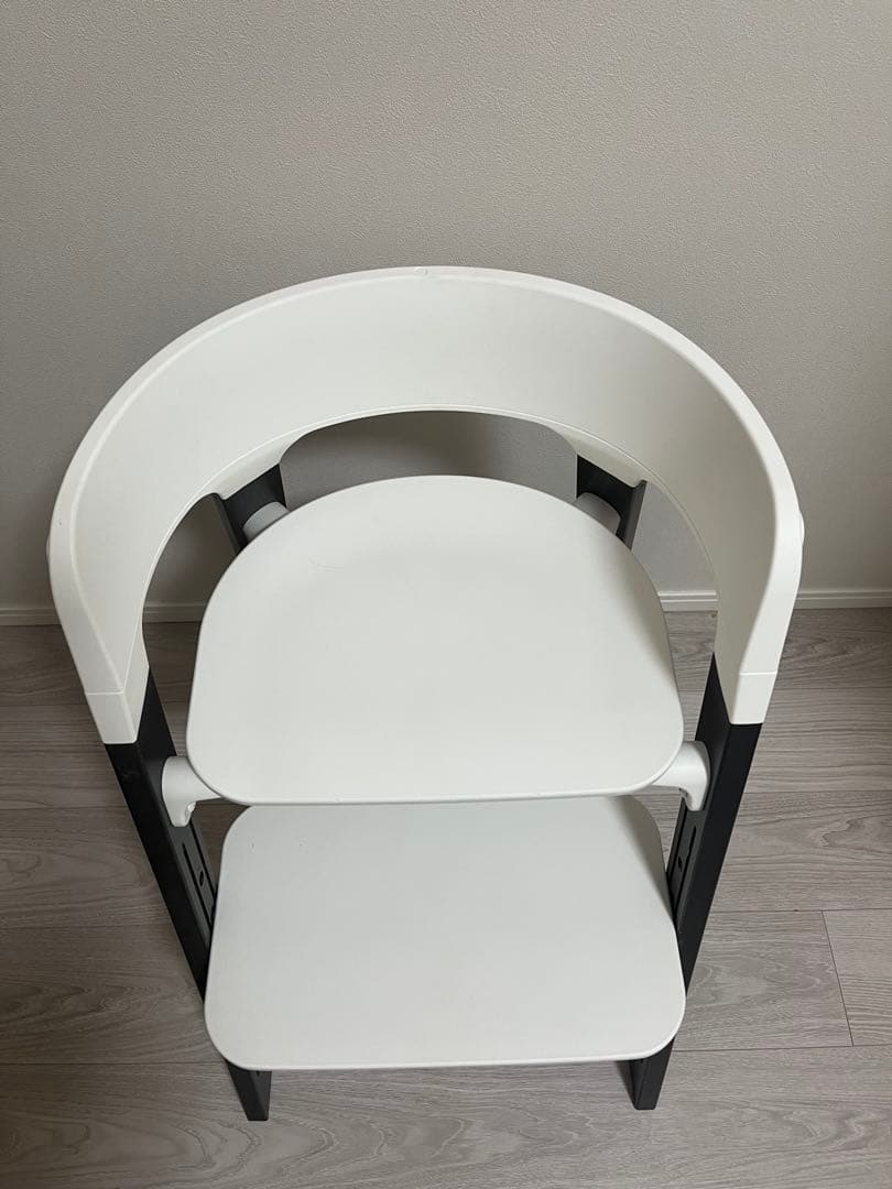 ストッケステップス　ヘイジーグレー　ベビーセット付き