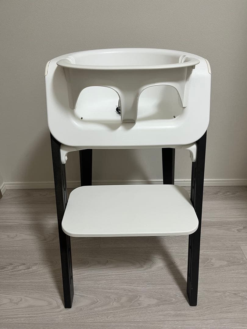 ストッケステップス　ヘイジーグレー　ベビーセット付き