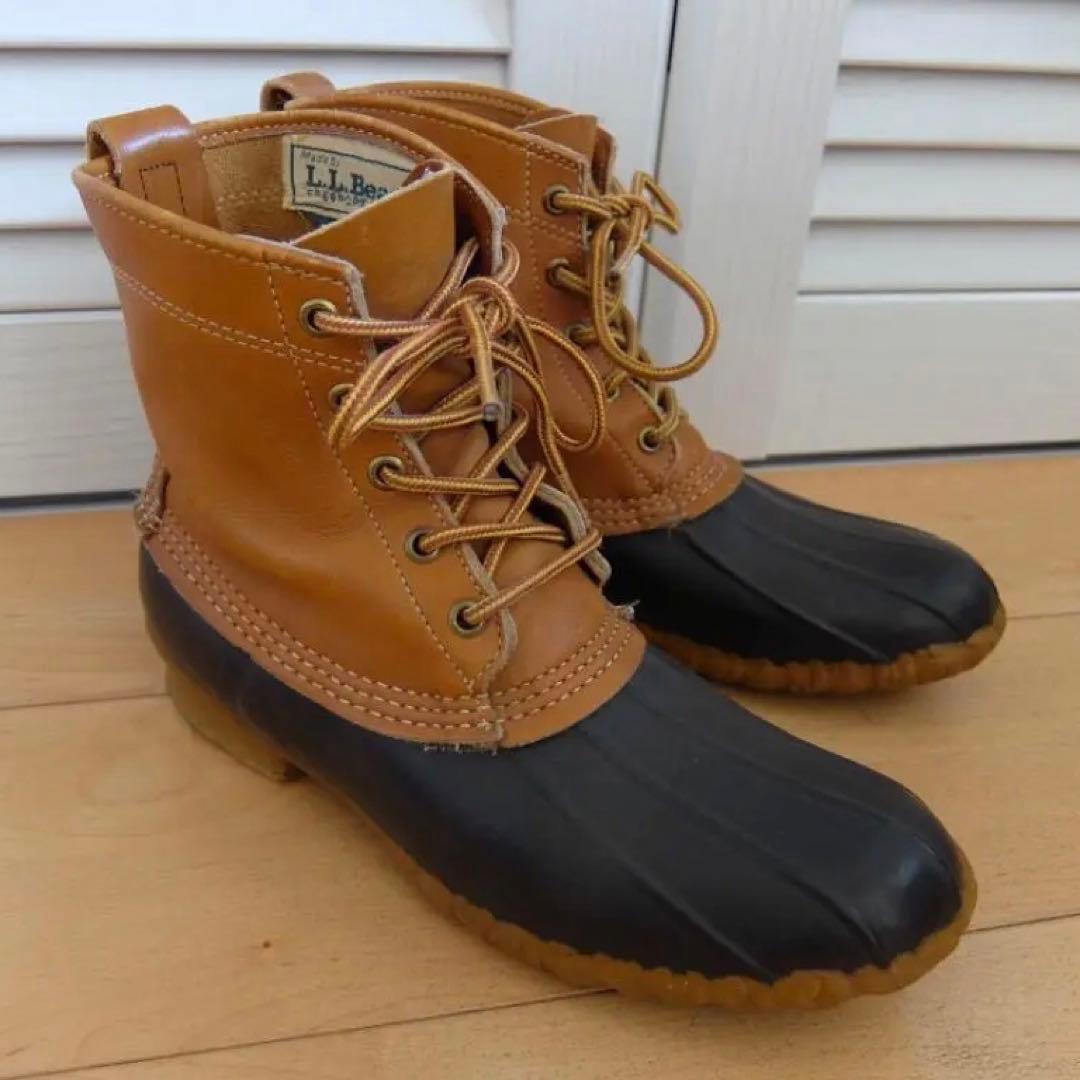 【美USED】80’s後期ヴィンテージ LLビーン ビーンブーツ 雪大雨にも最適