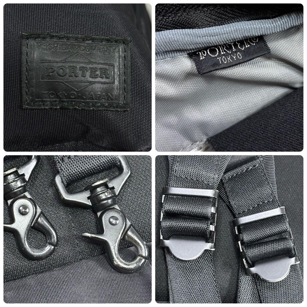 カズ35PORTER ポーター リフト 3WAY リュック 黒 ビジネス