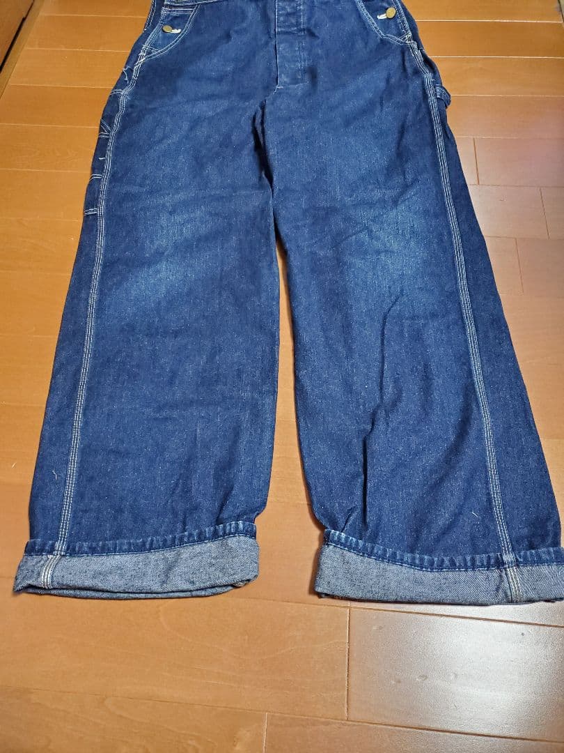 Lee デニムオーバーオール 25年から30年前の物
