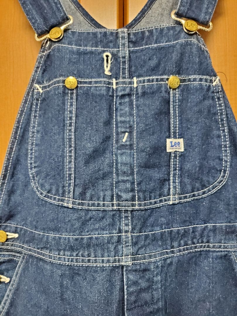 Lee デニムオーバーオール 25年から30年前の物