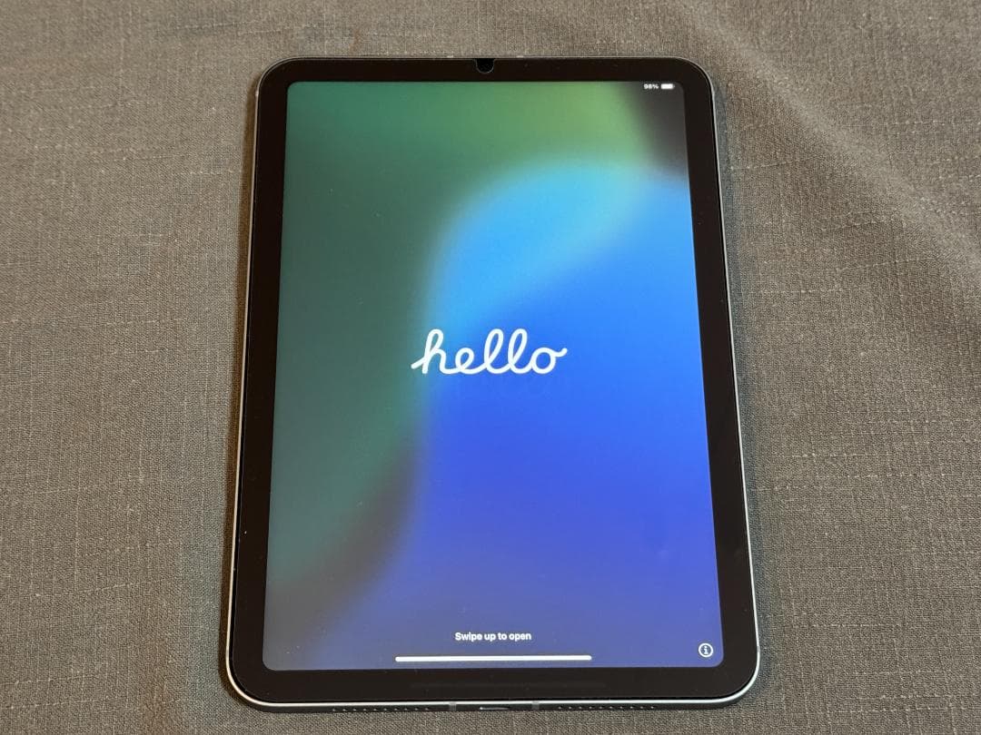 美品 iPad mini セルラー 256GB スペースグレイ A17 第7世代