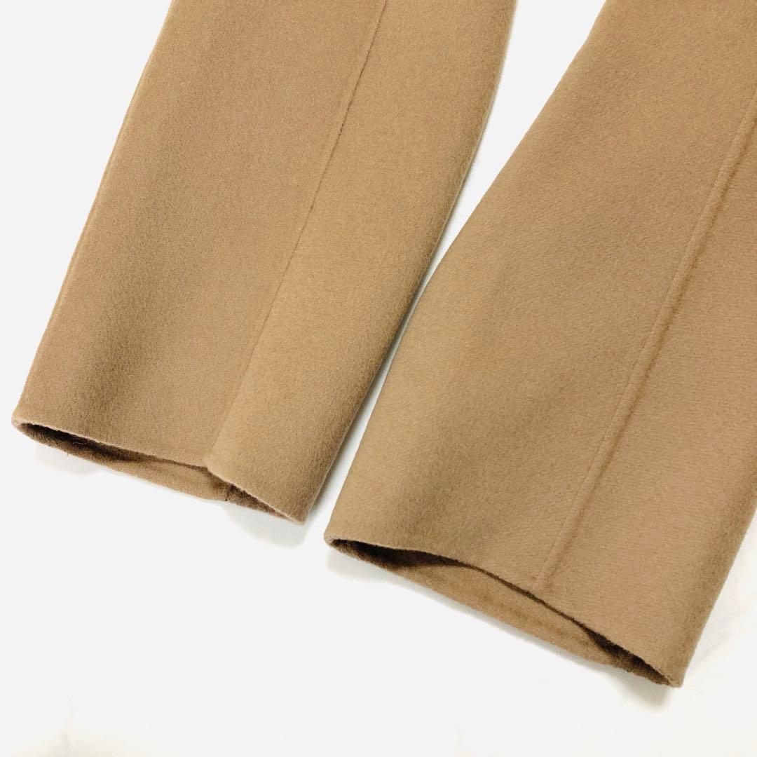 美品✨️サイズ44 マックスマーラ クチートアマーノピーコート キャメルカラー