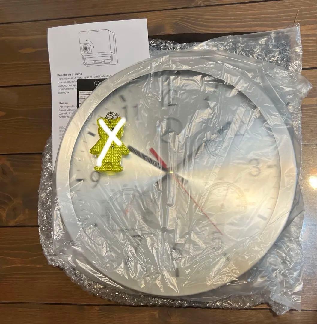 Mercedes-Benz アナログ時計 温湿度計付き おまけ付き