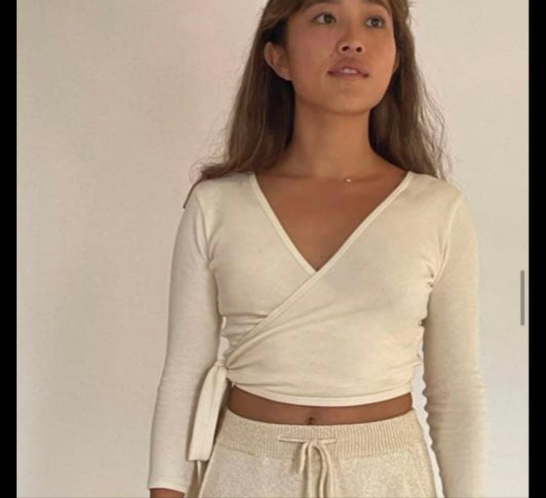 seed_and_soil オーガニックコットン ラップトップ　アイボリー