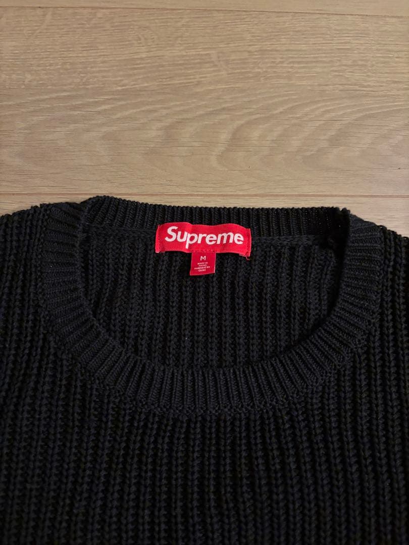 Supreme Small Box Logo セーターブラック　M