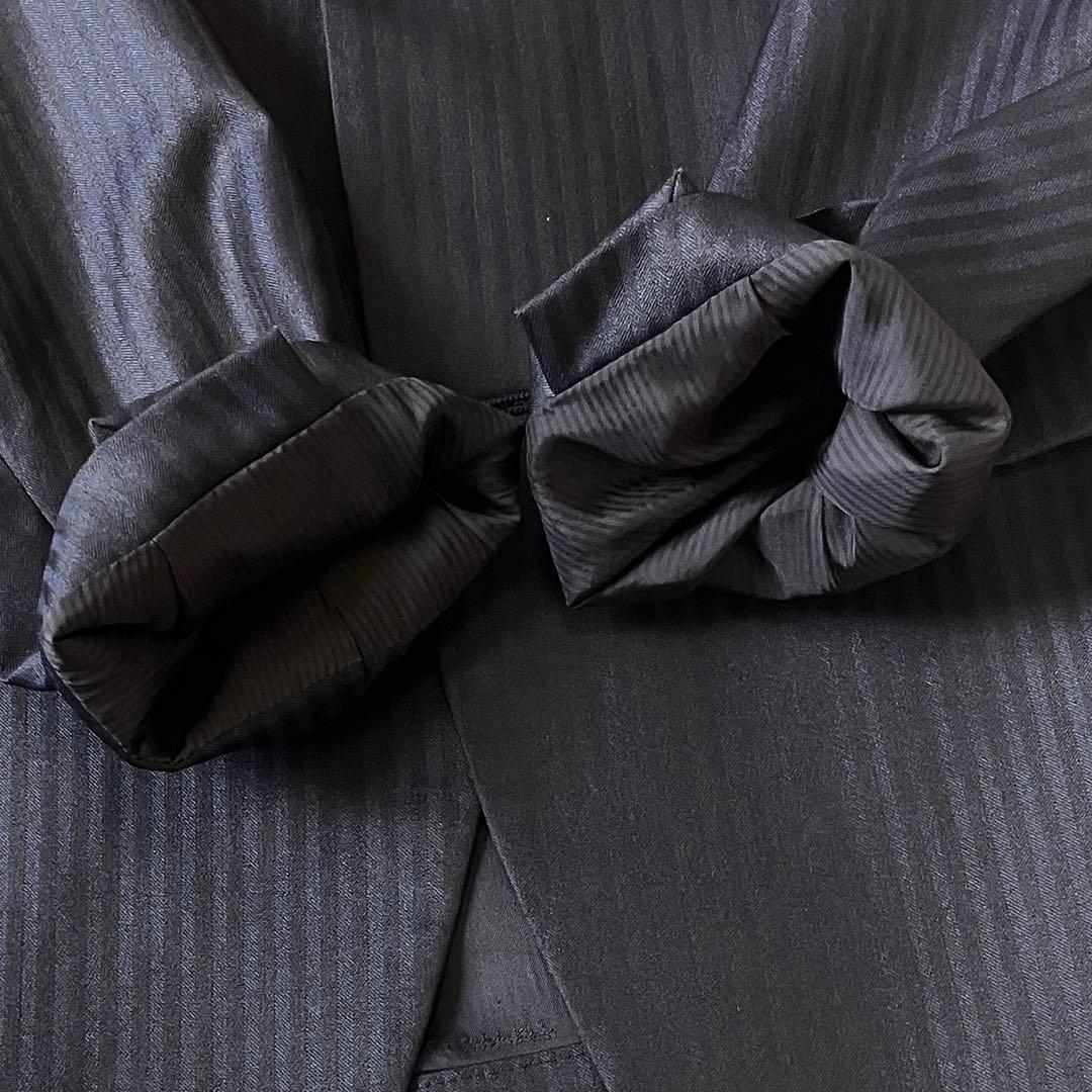 カルバンクライン ビジネススーツ ネイビー シャドーストライプ 上下セット