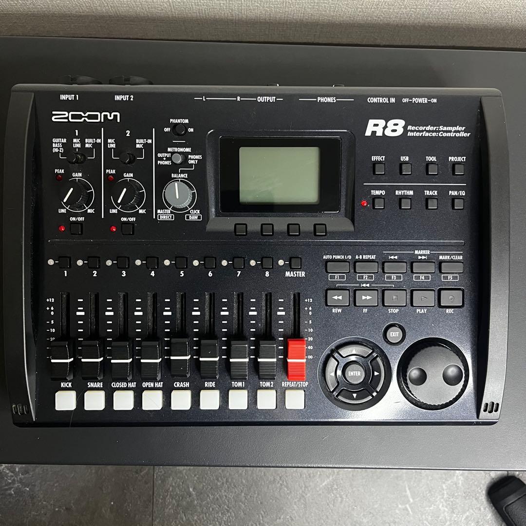 【土日限定】ZOOM R8 マルチトラックレコーダー｜オーディオIF｜宅録DTM