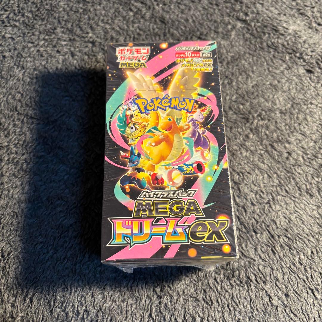 ポケモンカードゲーム MEGAドリームEX シュリンク付き 未開封 BOX