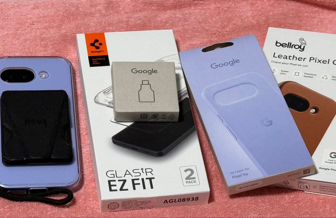 Google Pixel 9a 本体+ケース、フィルム等