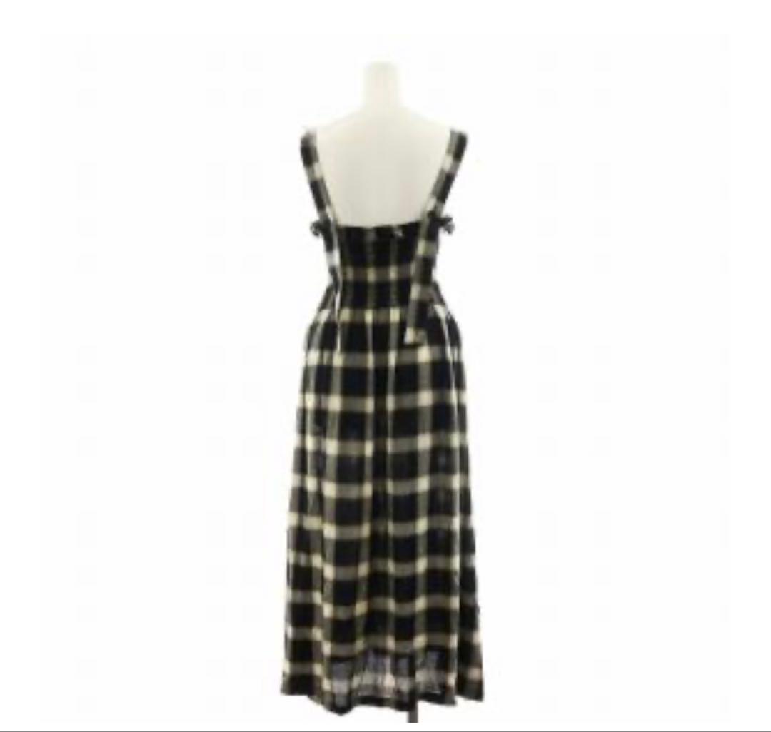 MM6 Maison Margiela　チェック柄ロングワンピース