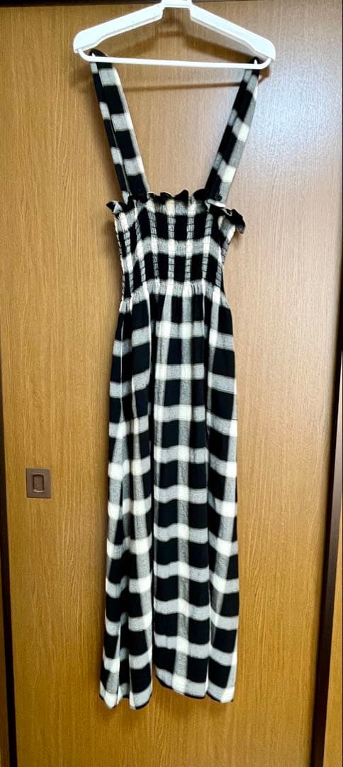 MM6 Maison Margiela　チェック柄ロングワンピース