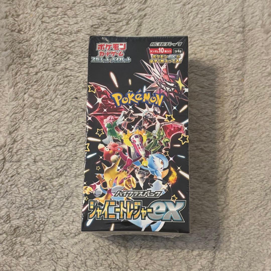ポケモンカード　シャイニングトレジャーex box 未開封