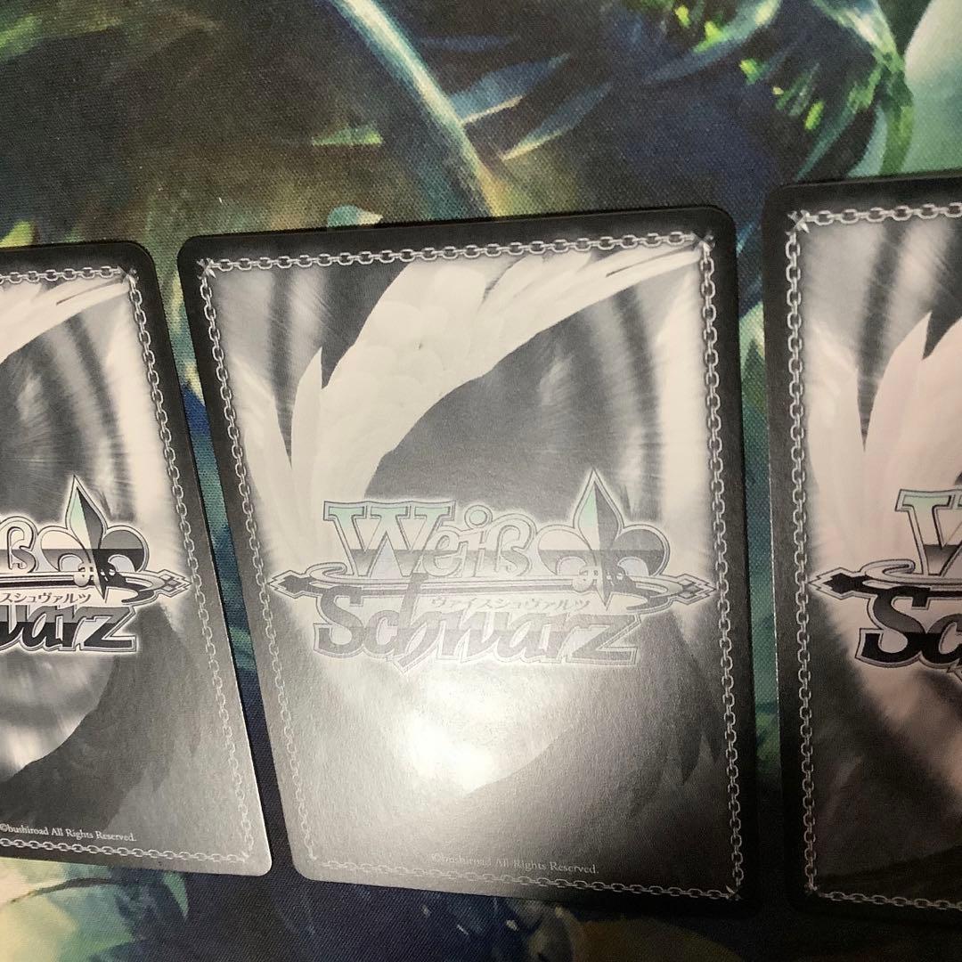 ヴァイスシュヴァルツ　のびやかな女の子 カレン SP サイン　3枚