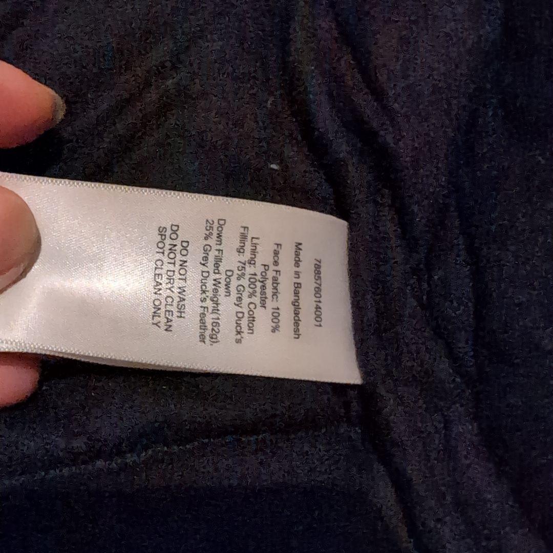 DENIM&SUPPLY デニムアンドサプライ ダウンベスト XS-S艶黒系