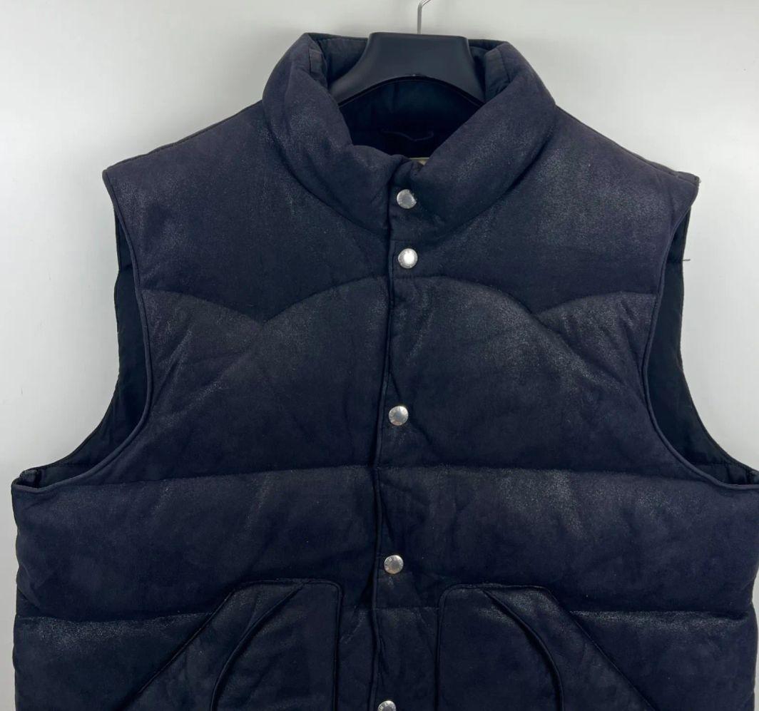 DENIM&SUPPLY デニムアンドサプライ ダウンベスト XS-S艶黒系