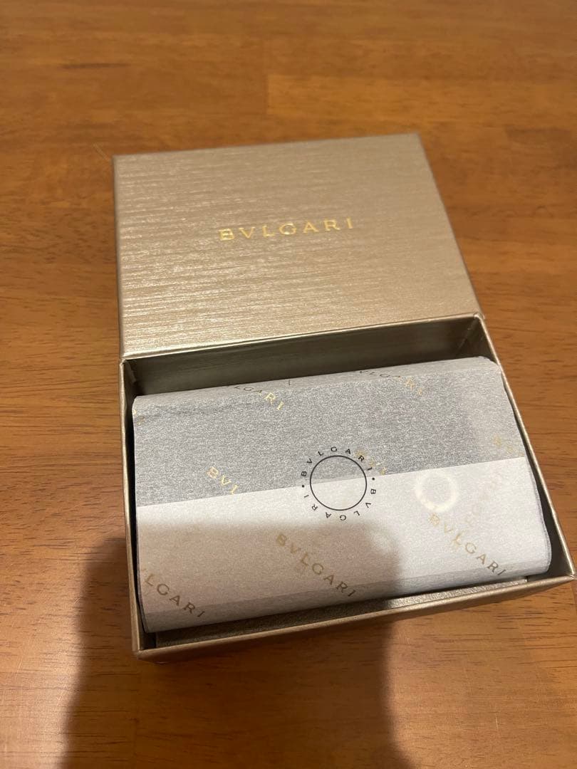 新品　ブルガリ 革 6本 グレインレザー スモールキーホルダー