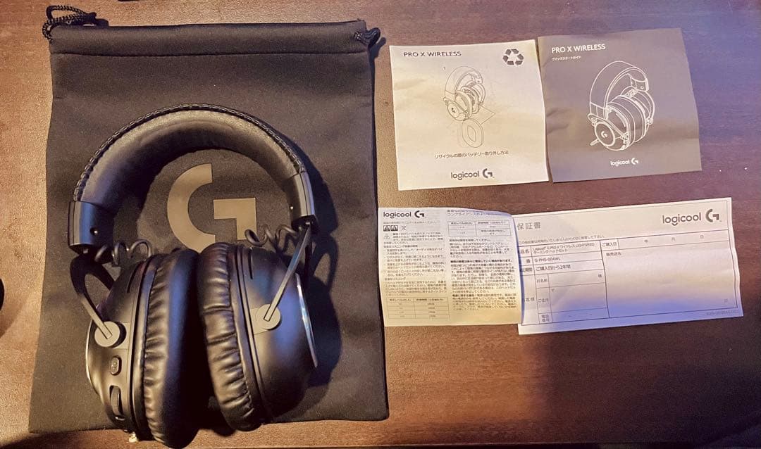 Logicool G PRO X Wireless ゲーミングヘッドセット